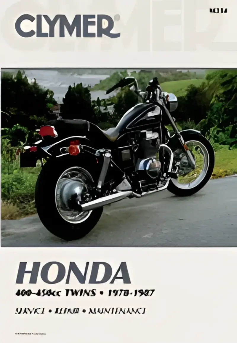 CM334 Clymer Repair Manual Hon 250-450 Twin