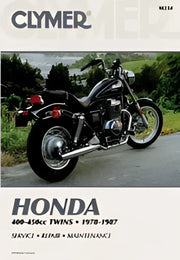 CM334 Clymer Repair Manual Hon 250-450 Twin