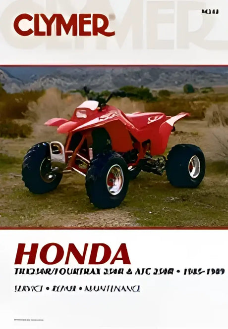 CM348 Clymer Repair Manual Hon Atc250R