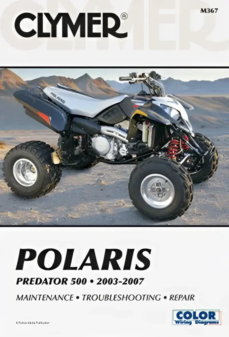 CM367 Clymer Repair Manual Pol Predator