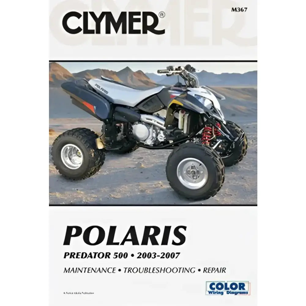 CM367 Clymer Repair Manual Pol Predator