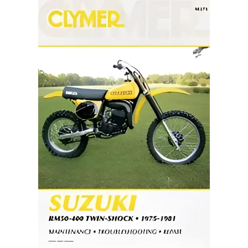 CM371 Clymer Repair Manual Suz Rm50-400