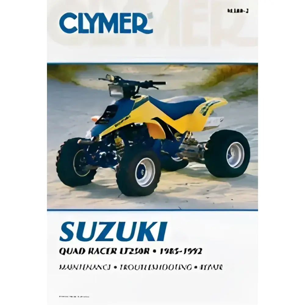 CM3802 Clymer Repair Manual Suz Quadracer
