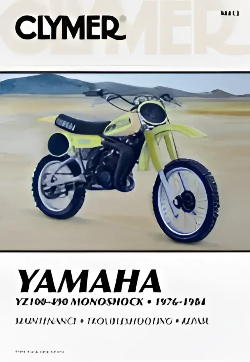 CM413 Clymer Repair Manual Yam Yz100-490