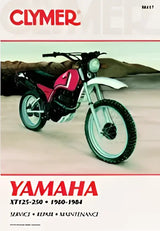 CM417 Clymer Repair Manual Yam Xt125-250