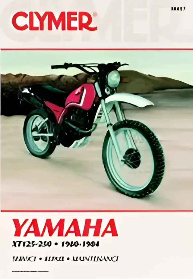 CM417 Clymer Repair Manual Yam Xt125-250