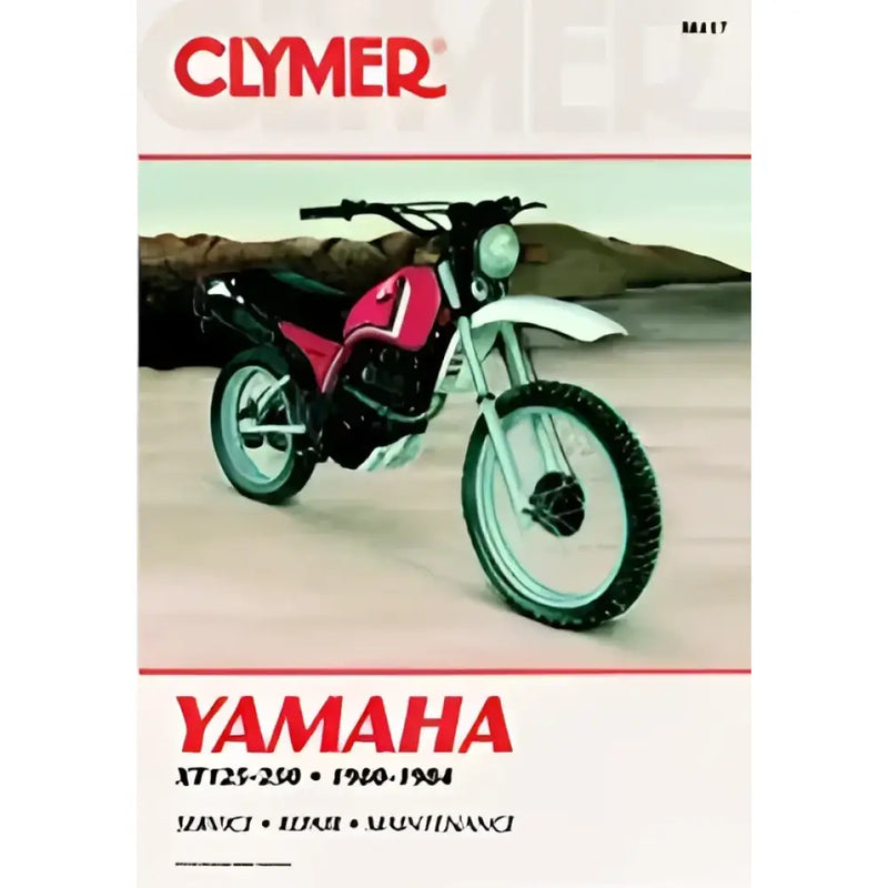 CM417 Clymer Repair Manual Yam Xt125-250