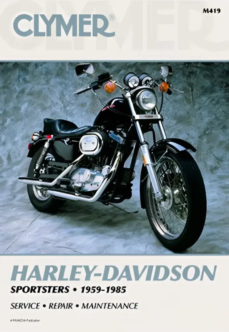 CM419 Clymer Repair Manual Harley Sportsters