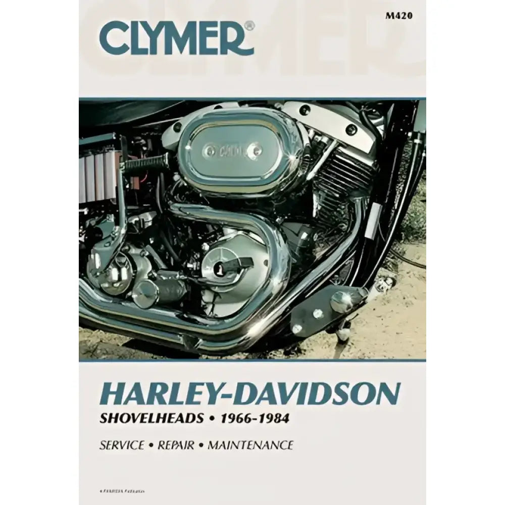 CM420 Clymer Repair Manual Harley 74/80 4 Spd