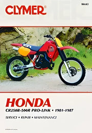 CM443 Clymer Repair Manual Hon Cr250-500R
