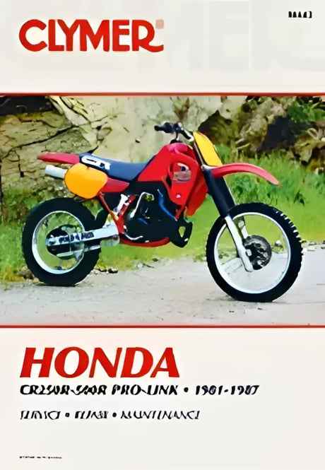 CM443 Clymer Repair Manual Hon Cr250-500R