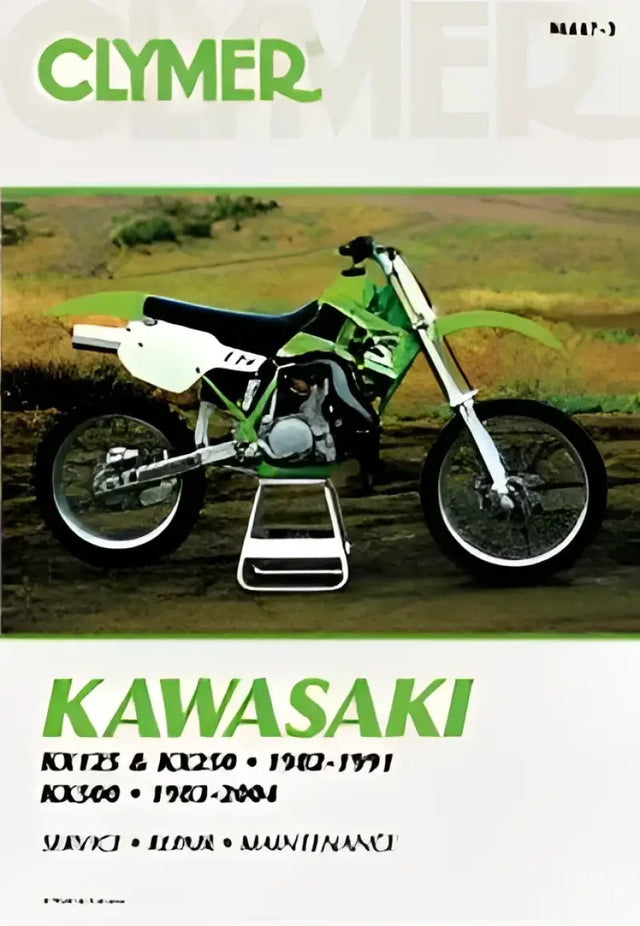 CM4473 Clymer Repair Manual Kaw Kx125 250 500