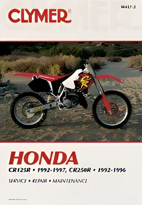 CM4572 Clymer Repair Manual Hon Cr125/250R