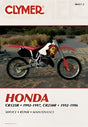 CM4572 Clymer Repair Manual Hon Cr125/250R