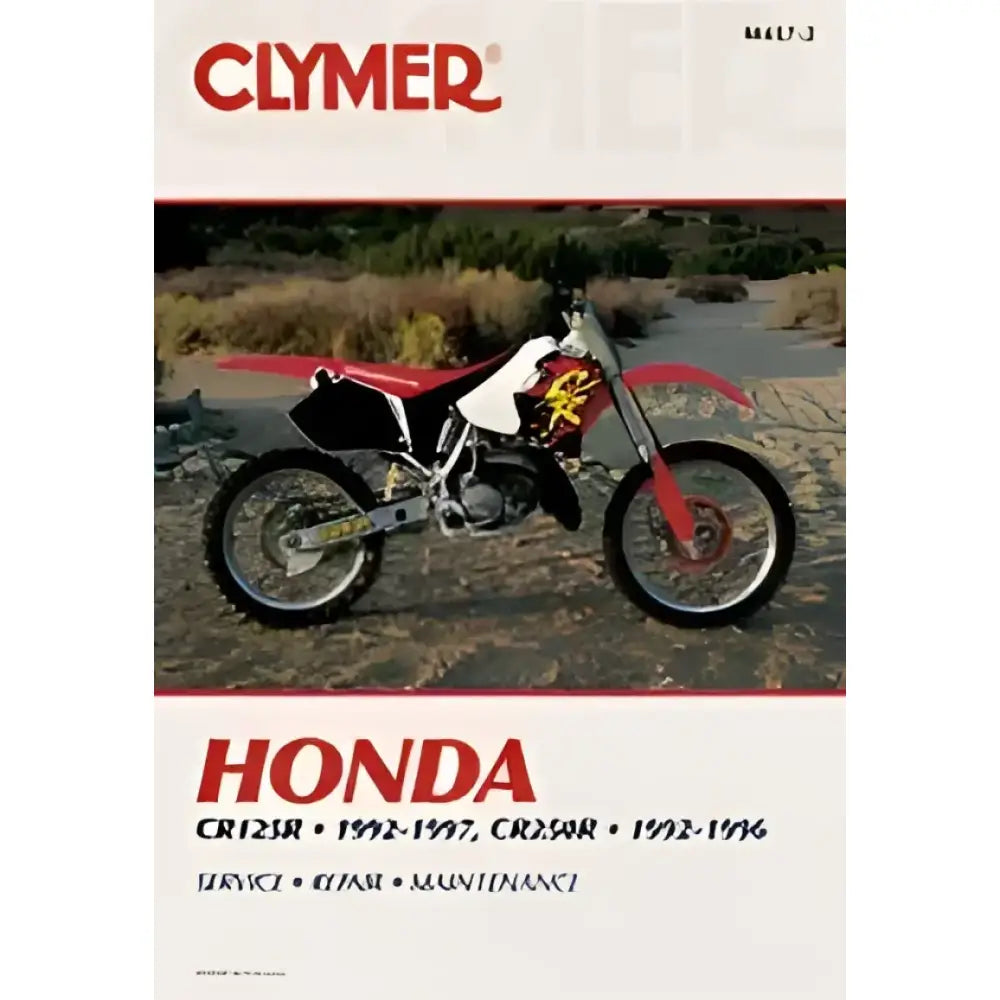 CM4572 Clymer Repair Manual Hon Cr125/250R