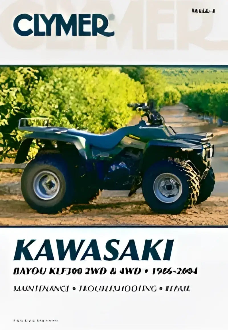 CM4664 Clymer Repair Manual Kaw Klf300