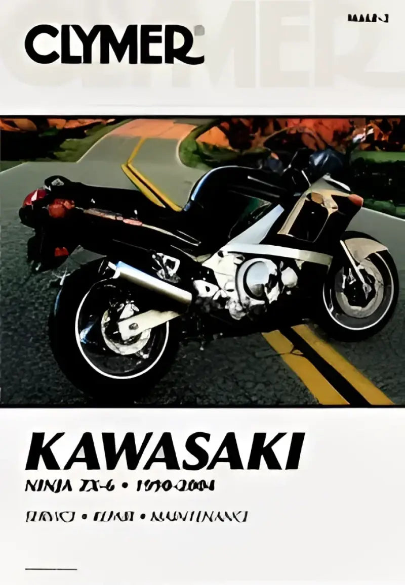 CM4682 Clymer Repair Manual Kaw Zx6
