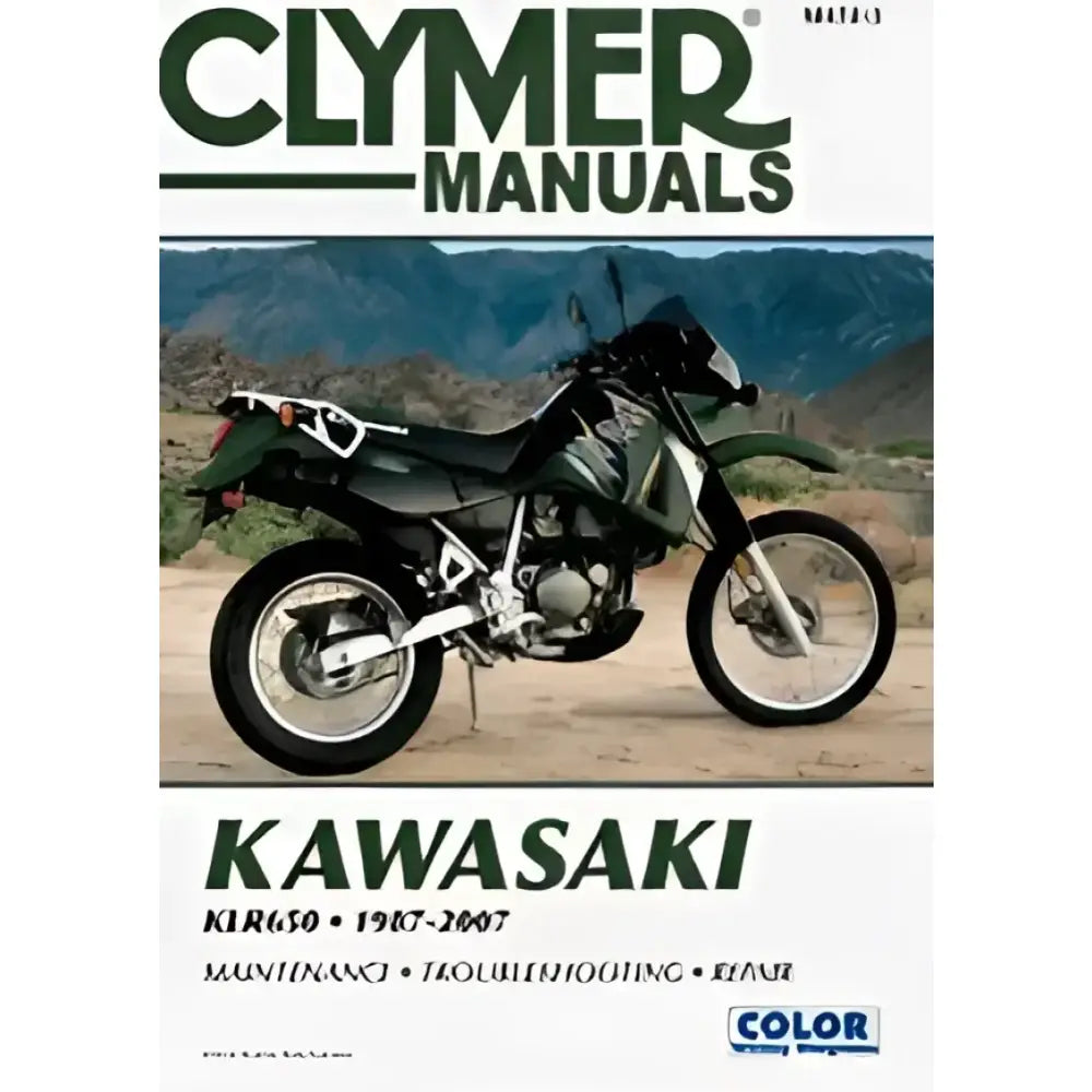 CM4743 Clymer Repair Manual Kaw Klr650