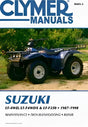CM4832 Clymer Repair Manual Suz King Quad/Runner