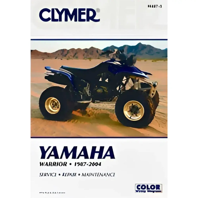 CM4875 Clymer Repair Manual Yam Yfm350 Warrior