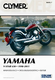 CM4957 Clymer Repair Manual Yam Xvs650 Vstar