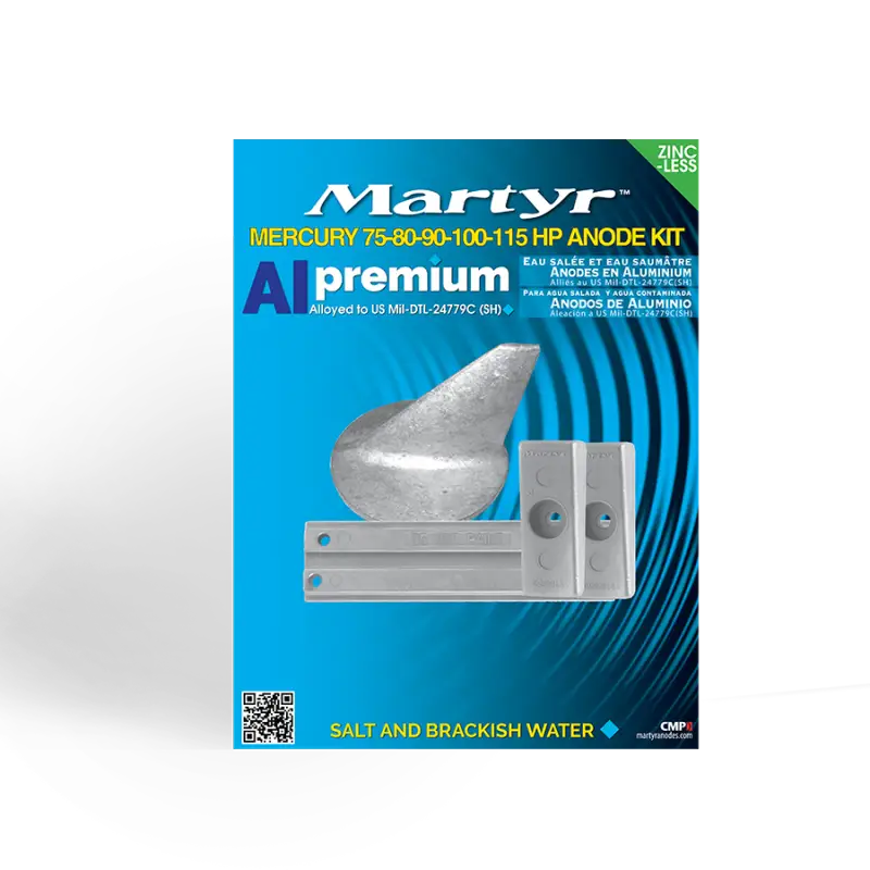 Mercury 75-80-90-100-115 Anodes Kit for RV, Automotive, Powersports, off-road, marine, exterior, truck accessories, interior, truck bed, rv parts, Marine,AVADA - Best Sellers