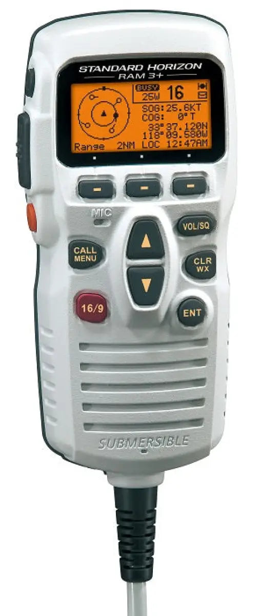 CMP31W Standard Ram Mic Cmp31W Ram3 + White - Vhf Radio Microphone