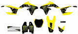 D-COR Cmplt Kit Monster Energy Slash White Bg