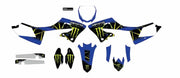 D-COR Cmplt Kit Monster Energy Slash White Bg