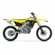 D-COR Cmplt Kit Monster Energy Slash White Bg