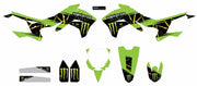 D-COR Cmplt Kit Monster Energy Slash White Bg