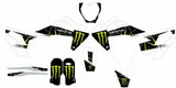 Cmplt Kit Monster Energy Slash White Bg 