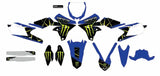 D-COR Cmplt Kit Monster Energy Slash White Bg