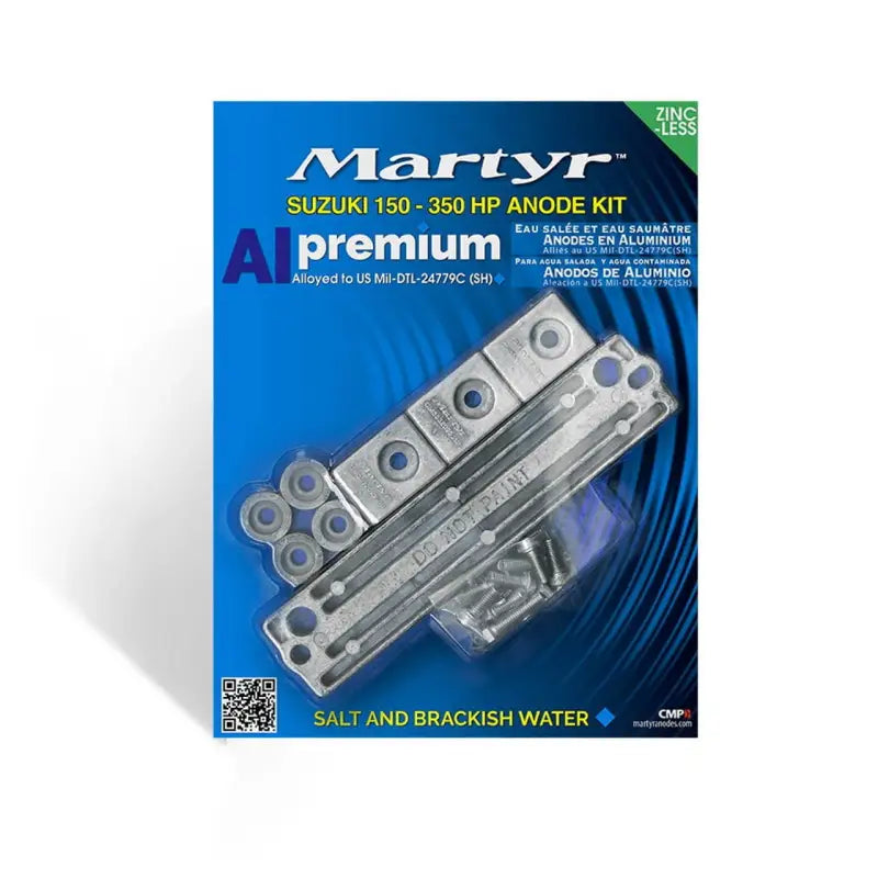 Suzuki 150-350Hp Anodes Kit Aluminu by Martyr, perfect for RV, Automotive, Powersports, off-road, exterior and marine applications, AVADA - Best Sellers.