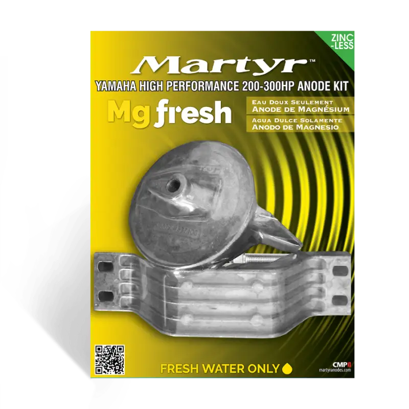 Yamaha high-performance anode kit for CMYHP200300KITM CMP Group Yamaha 200-300 Hp kit