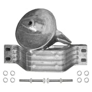 Galvanized metal pole mount with hardware for CMYHP200300KITM CMP Group Yamaha 200-300 Hp Kit