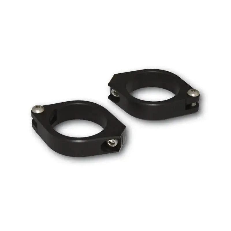 HIGHSIDER Cnc Fork Clamps 38 41mm Pair Black for Powersports