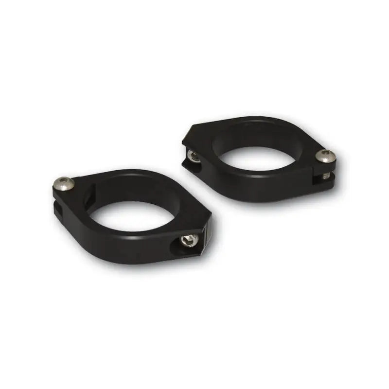 HIGHSIDER Cnc Fork Clamps 38 41mm Pair Black for Powersports