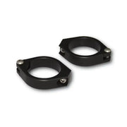 HIGHSIDER Cnc Fork Clamps 42 43mm Pair Black for Powersports