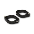HIGHSIDER Cnc Fork Clamps 42 43mm Pair Black for Powersports