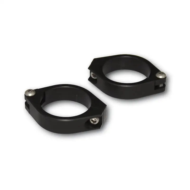 HIGHSIDER Cnc Fork Clamps 42 43mm Pair Black for Powersports