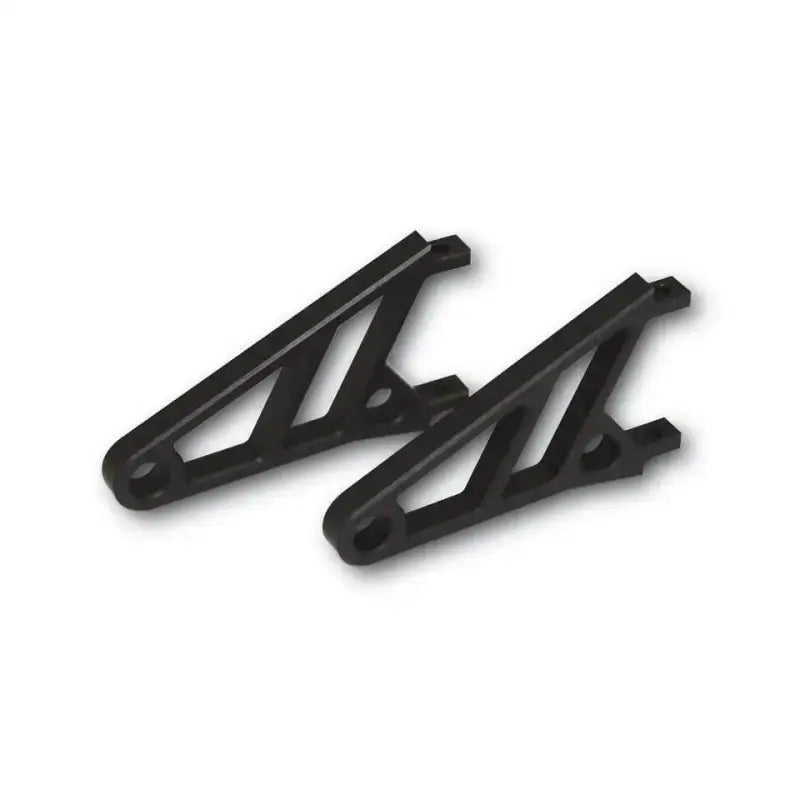 HIGHSIDER Cnc Headlight Bracket Short Pair Black for Powersports