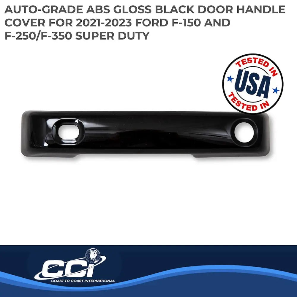Coast2Coast Limited Lifetime Warranty Exterior Door Handle Cover Ccidh68592SBK - DH 21-25 F150-F350 4DR GL BK SK