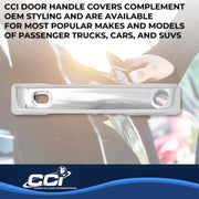 Coast2Coast Limited Lifetime Warranty Exterior Door Handle Cover Ccidh68592S - Chrome DH 21-25 F150-F350 4DR SK