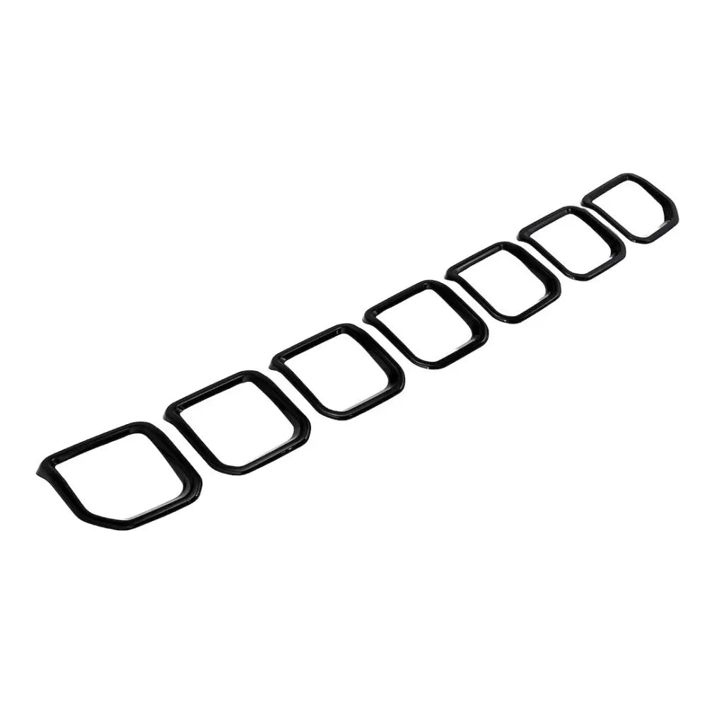 Coast2Coast Limited Lifetime Warranty Grille Insert GI194Black - Glossy Black GI 22-25 Compass 7PC GI194BLK