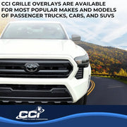 Coast2Coast Limited Lifetime Warranty Grille Insert GI202Black - Black GI 24-25 Tacoma SR SR5 1PC GL GI202BLK