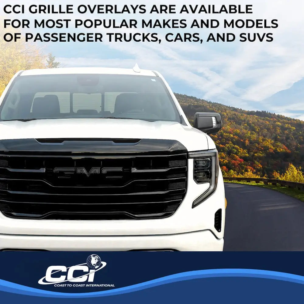 Coast2Coast Limited Lifetime Warranty Grille Insert GI205Black - Black GI 23-26 Sierra 1500 Slt GI205BLK
