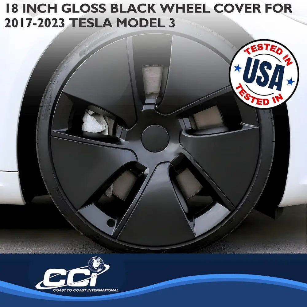 Coast2Coast Limited Lifetime Warranty Wheel Cover 56518Black - Black WC 17-23 Model Slot 18 56518BLK