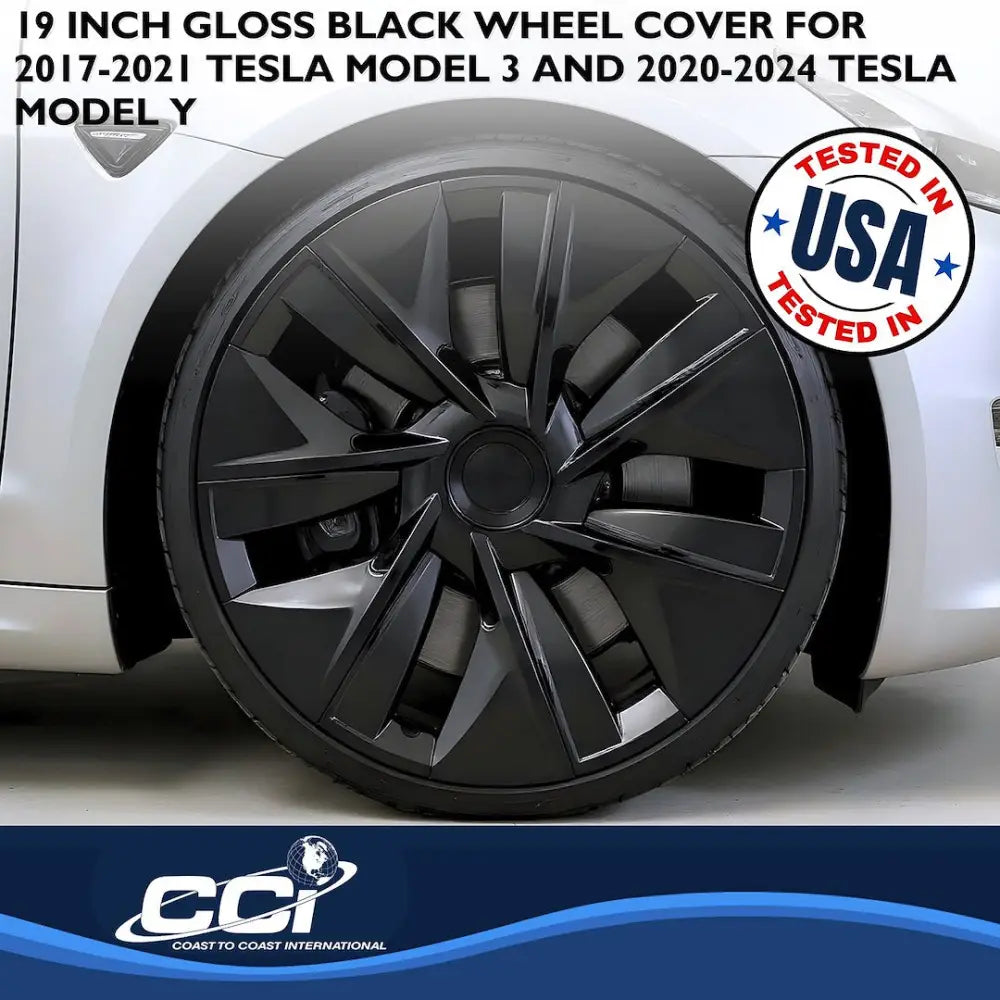 Coast2Coast Limited Lifetime Warranty Wheel Cover 56619Black - Black WC 18-24 Model Spk 19 56619BLK