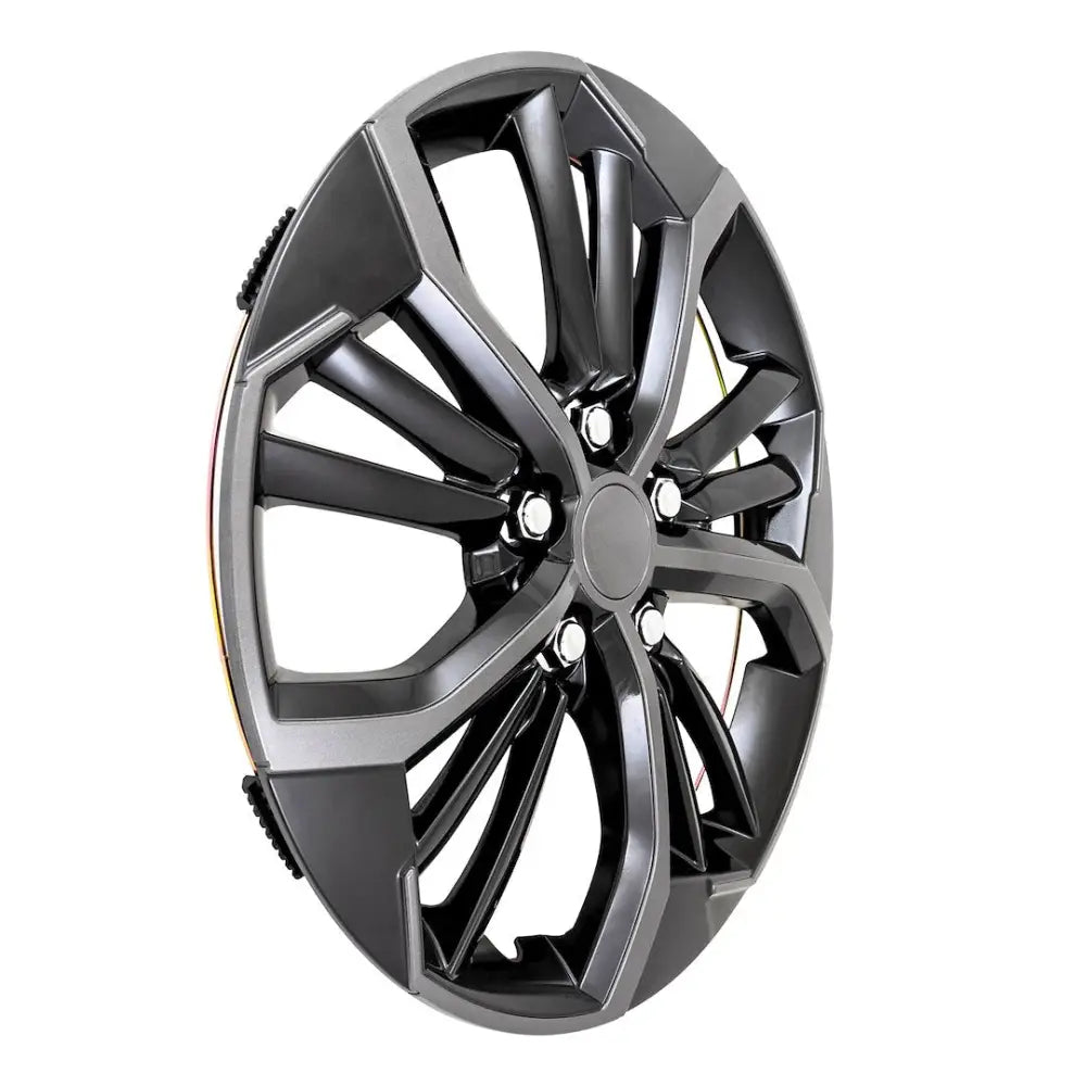Coast2Coast Limited Lifetime Warranty Wheel Cover 56716CB - Charcoal Black WC Unvrsl 16 Set